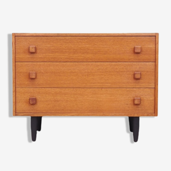 Teak chest of drawers, 1970s, Danish design, made in Denmark
