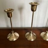 Brass candlesticks