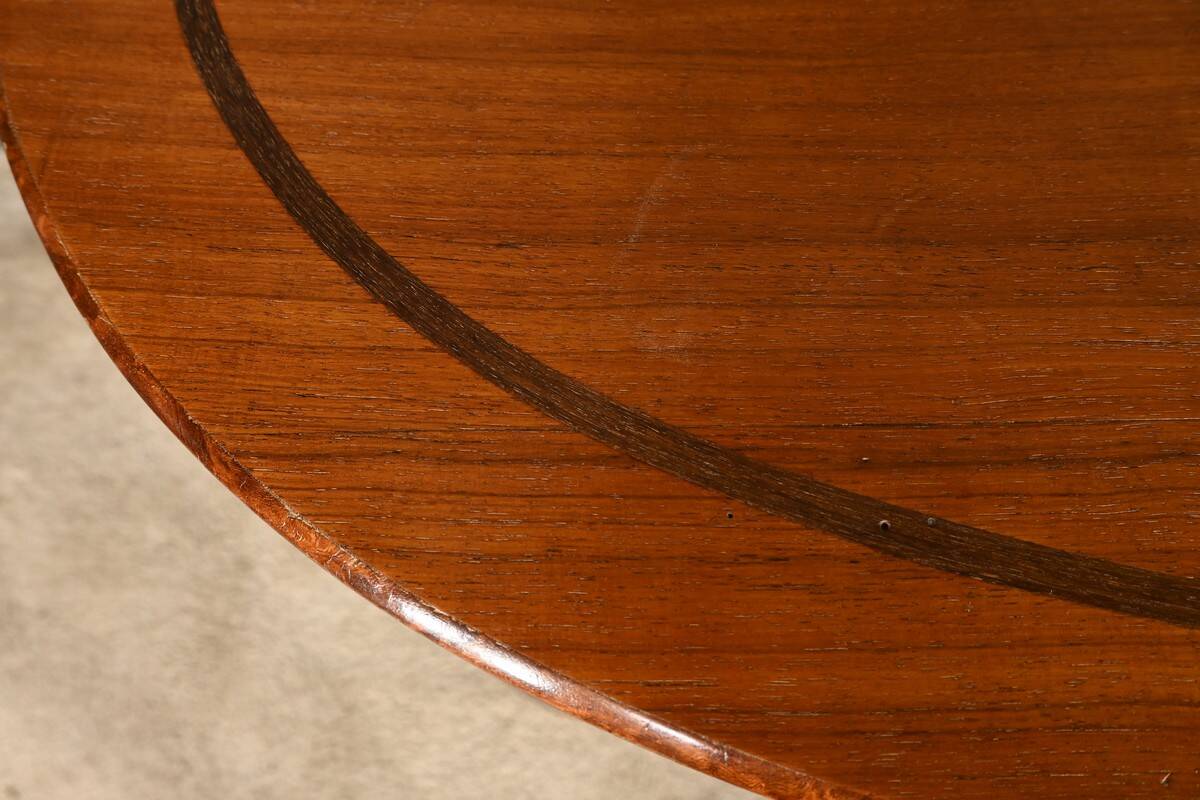 Mahogany and Rosewood Gueridon Table, Art Deco – 1930