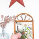 Rattan mirror - 64x39cm
