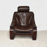 Kroken Nelo leather armchair, 1960
