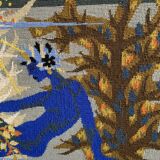 Tapestry The Boat of the Ondine, canvas 1970