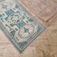 Vintage handmade Turkish rug 55x92 cm