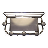 Coat and hat racks in aluminum from the 1950s