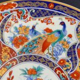 Set of 5 large Taous porcelain plates, Morocco, vintage