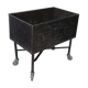 Factory trolley in polished metal 1950