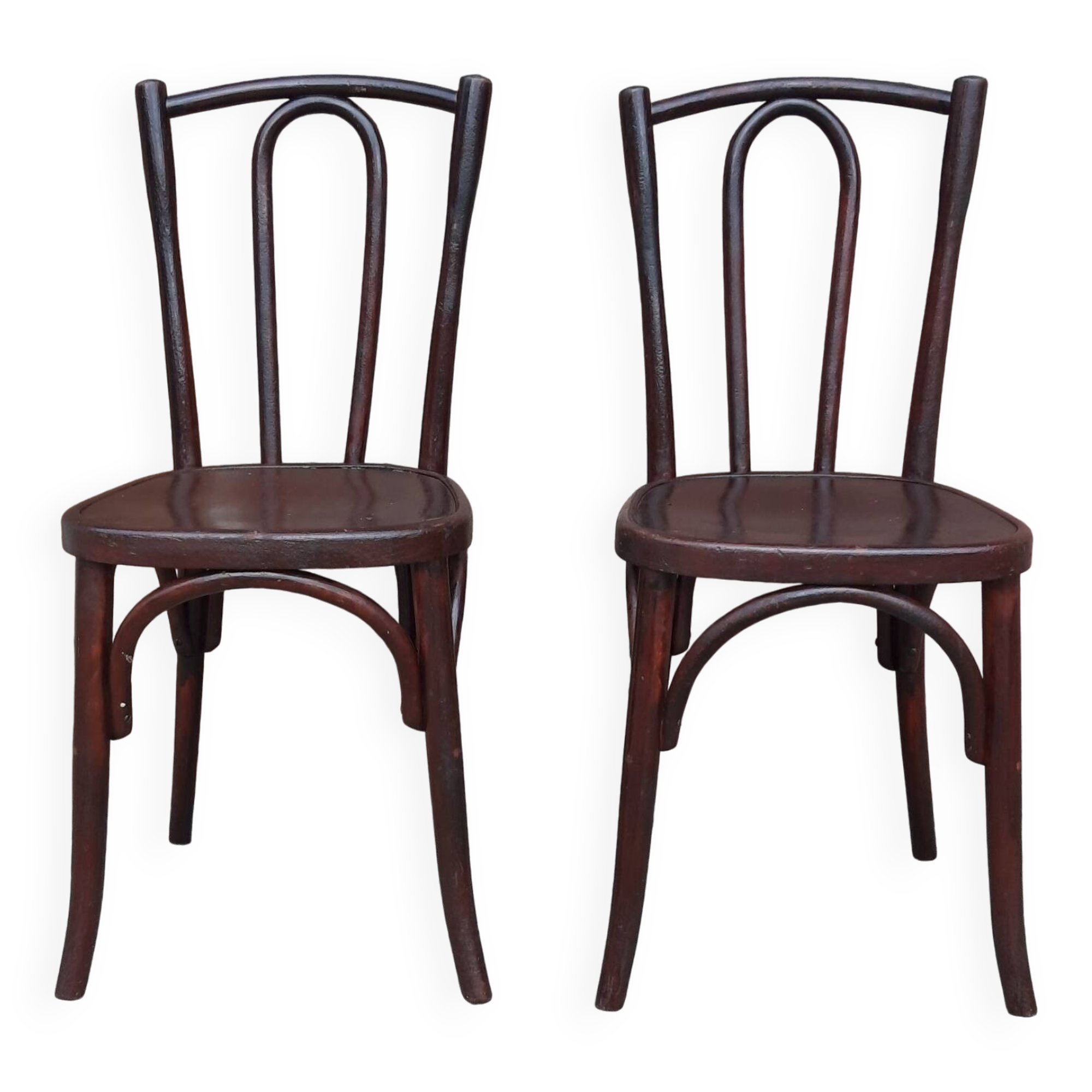 "Fischel" bistro chairs (pair)