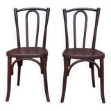 "Fischel" bistro chairs (pair)