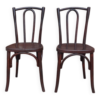 "Fischel" bistro chairs (pair)