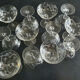12 champagne glasses cristal Boch