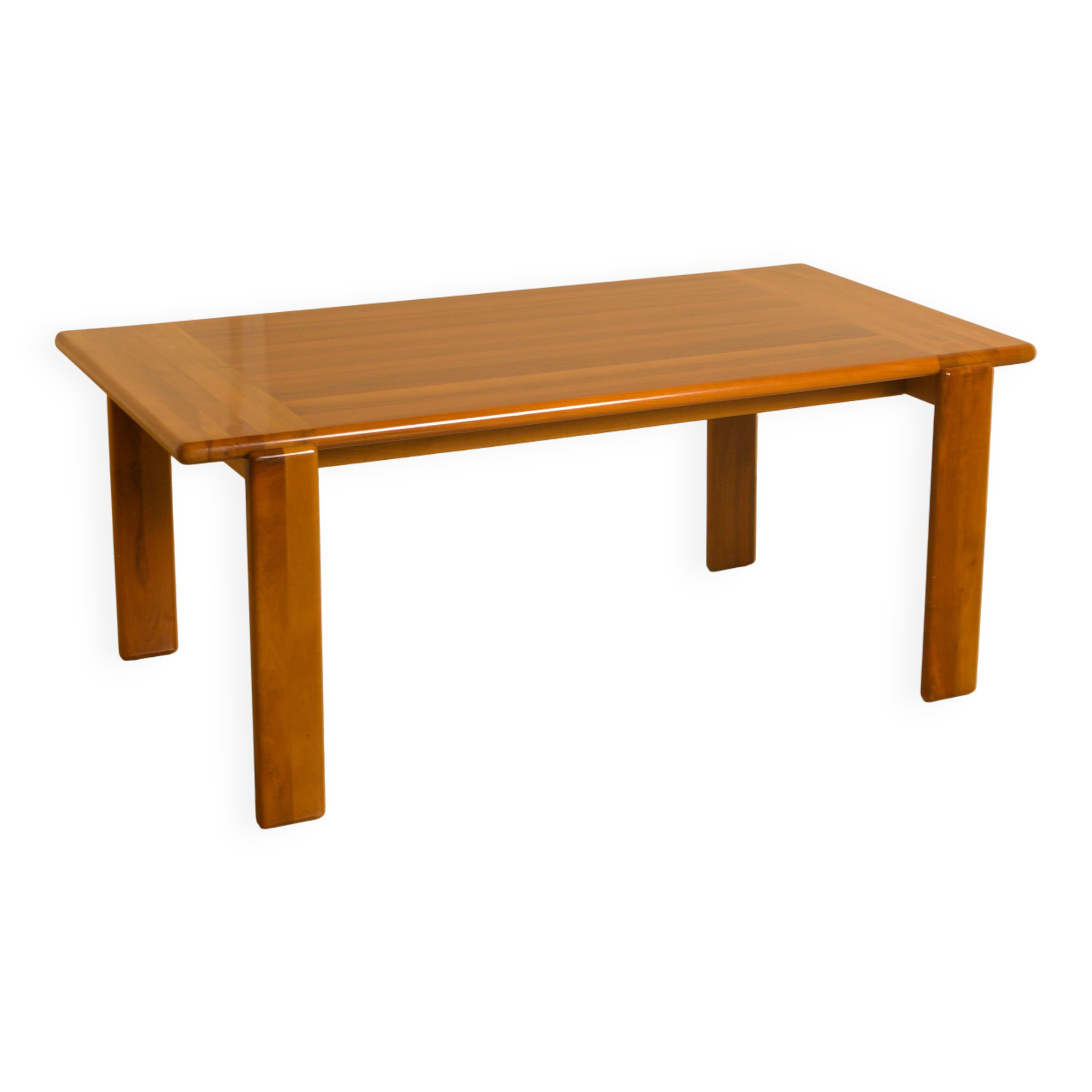 "Marengo" table in walnut by Tarcisio Colzani for Mobil Girgi 70's