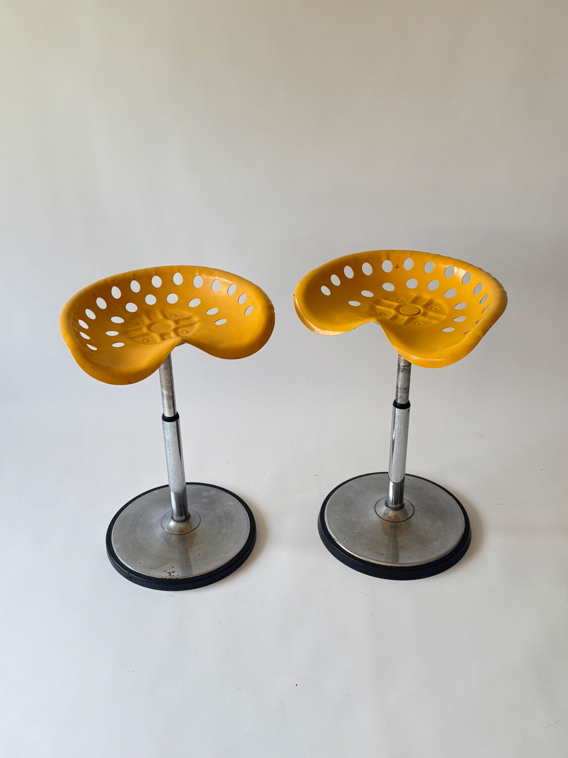 Tabourets Faucheuse par Étienne Fermigier pour Mirima 1970