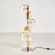 Glass cube floor lamp by Toni Zuccheri for Veart