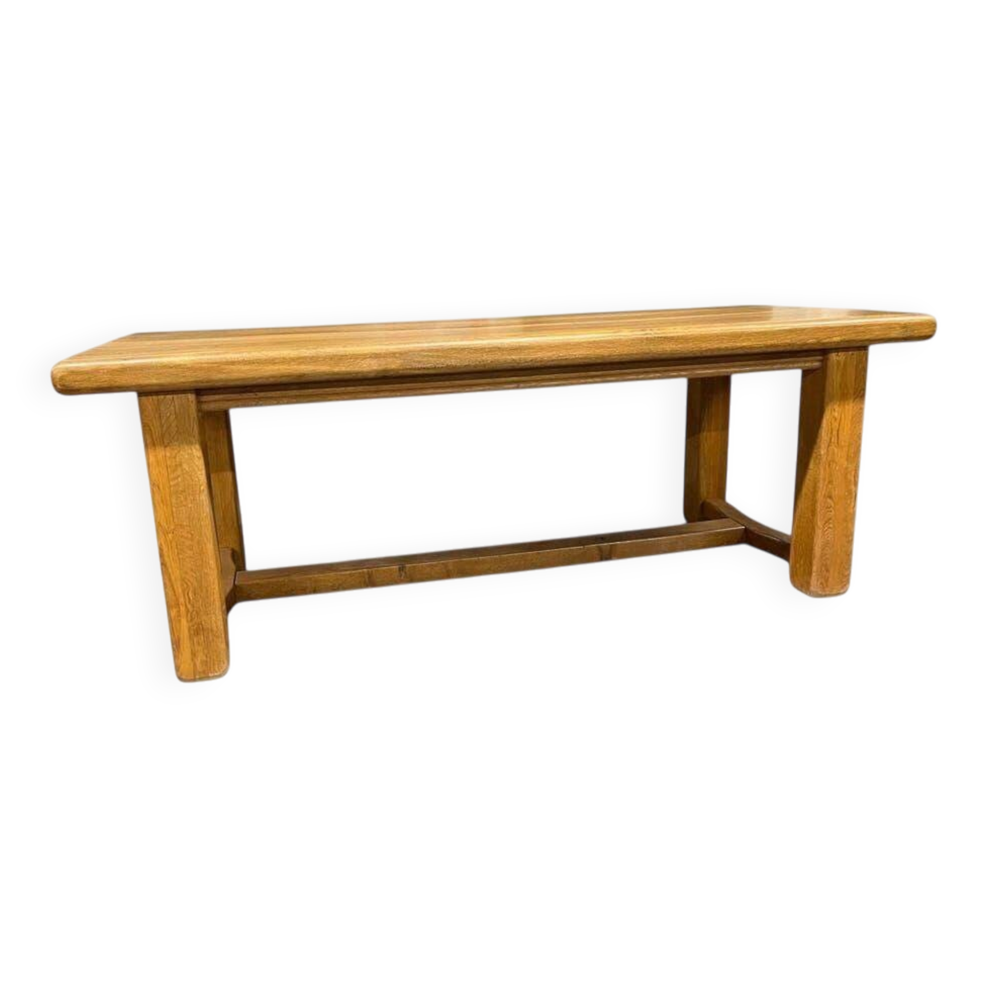 XL vintage dining table in solid wood