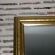 Miroir ancien en bois doré 78x134 cm