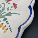 Round dish shape daisy Pattern Floral pattern in Italian ceramic – MMF17