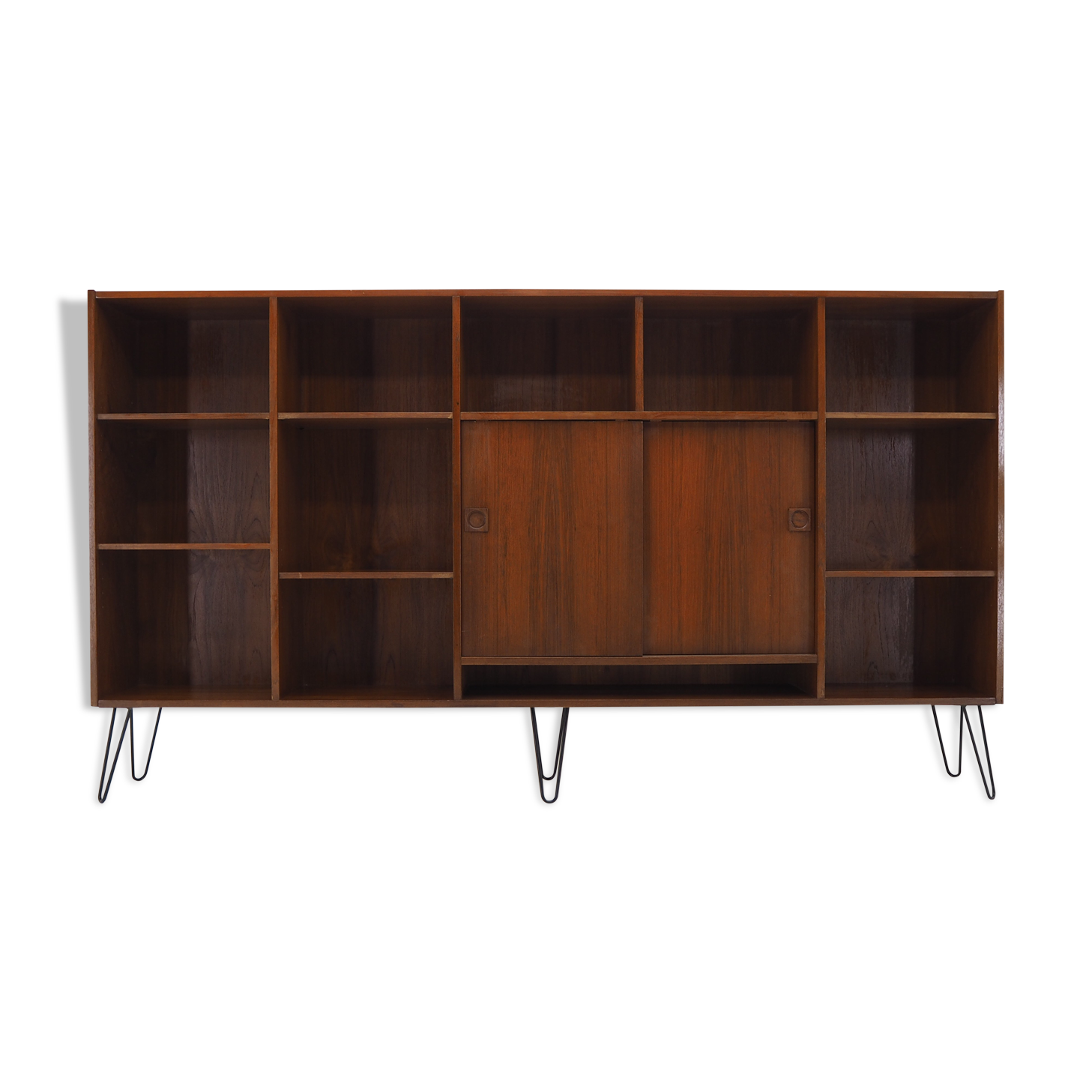 1960s Palisander Upcycled Bookcase Cabinet ,Denmark