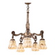 Chandelier from Poland, 1940s