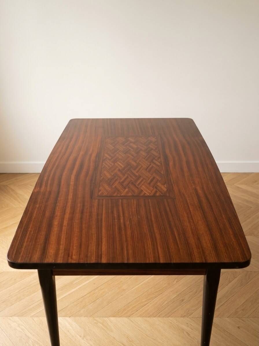 Art Deco wooden dining table