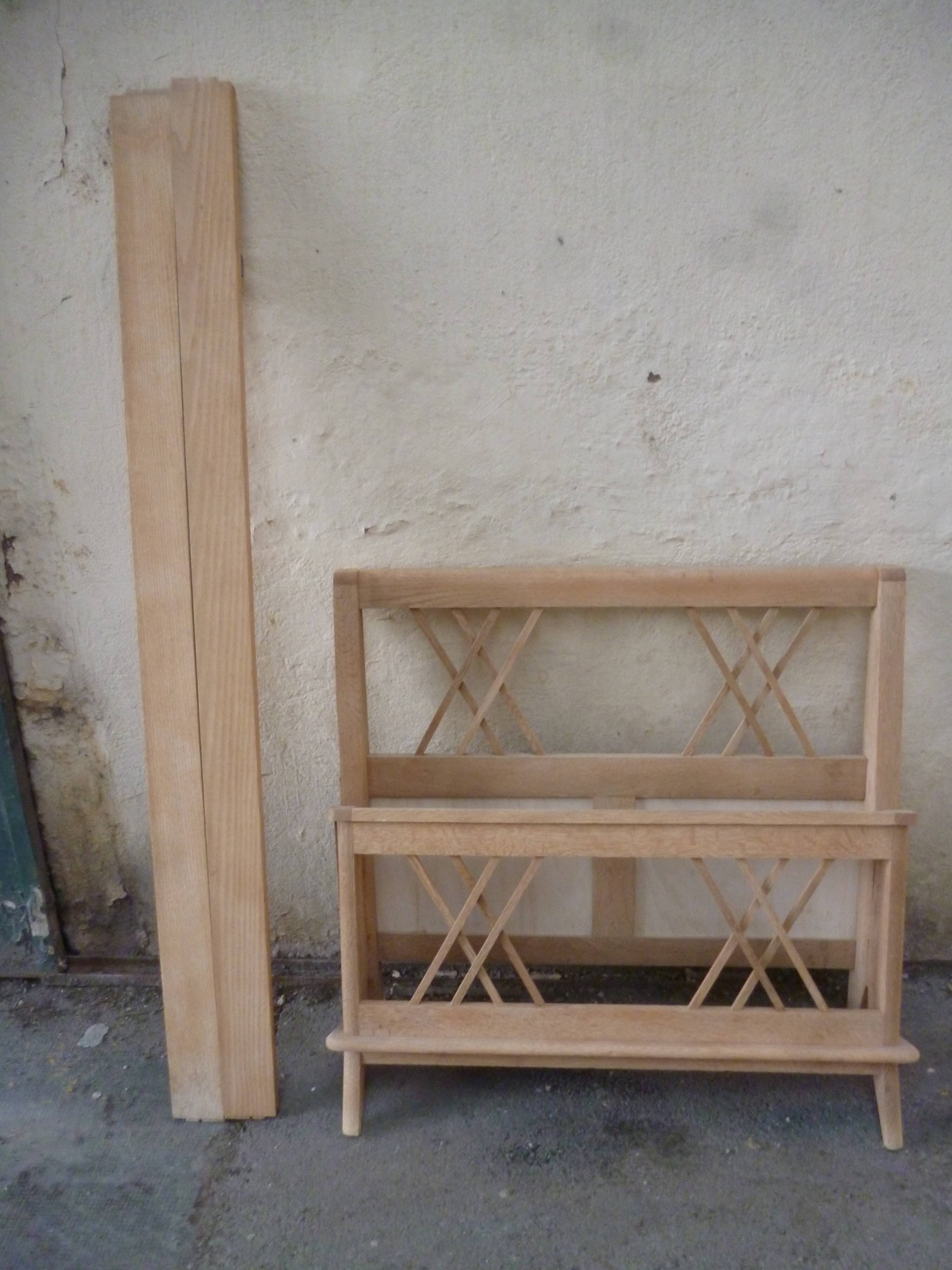 Oak bed from the 70s