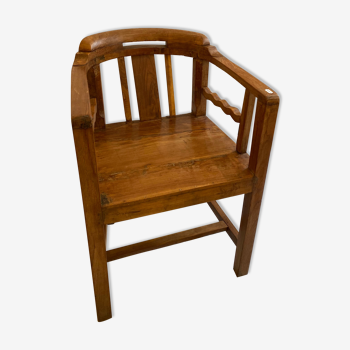 Fauteuil de théâtre en teck