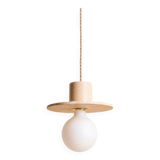 Alba suspension in mixed beige concrete