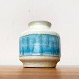 East German pottery vase from the GDR mid-century Strehla Keramik, 1960s.