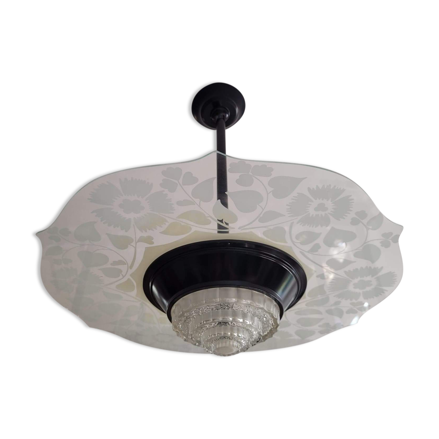 Modernist art deco ceiling light