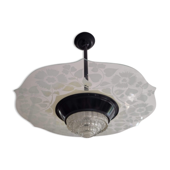 Modernist art deco ceiling light