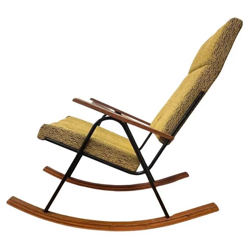 1960s Mid Century Design Rocking Chair - Czechoslovakia