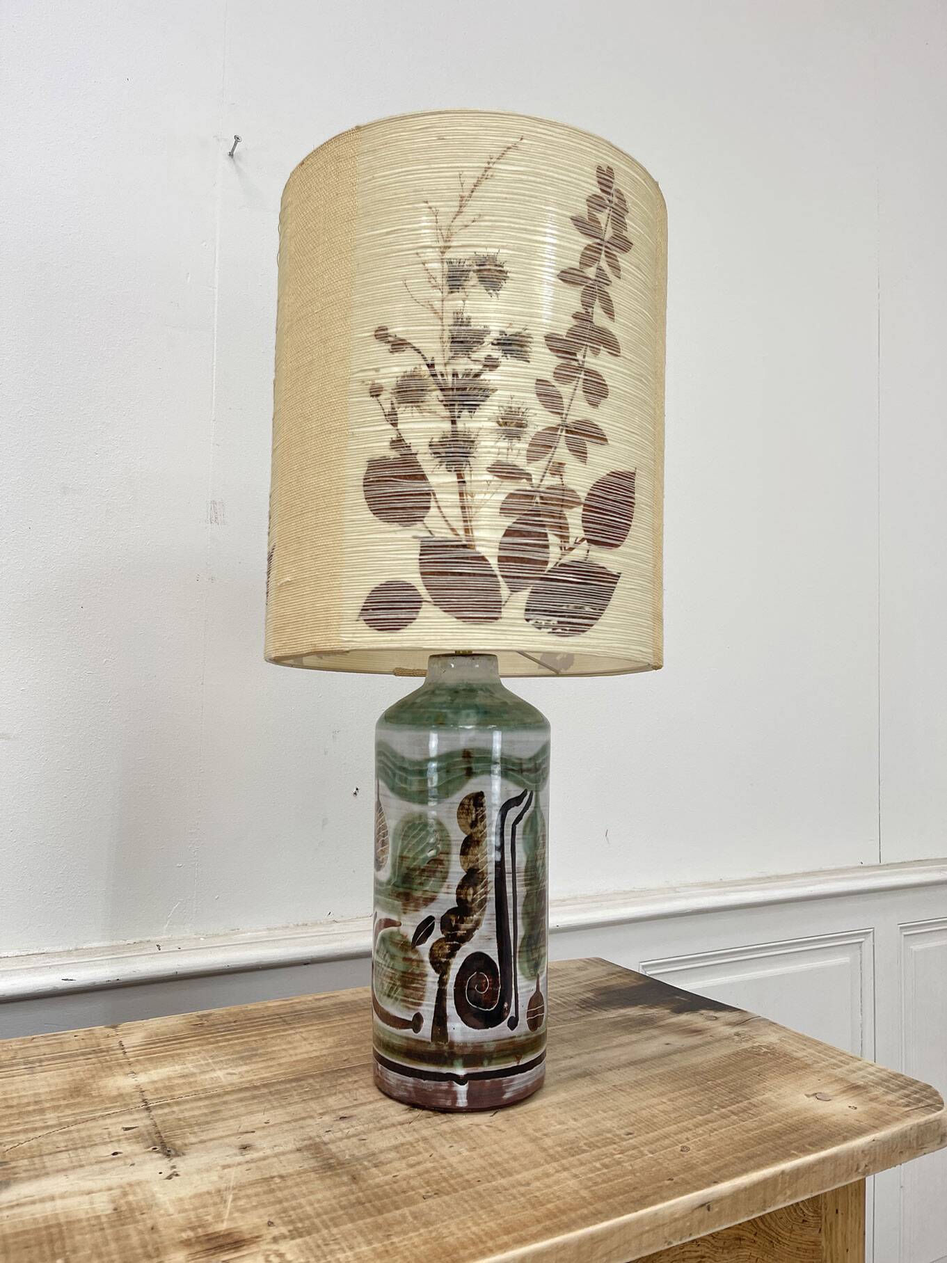 Michel Barbier lamp 1960