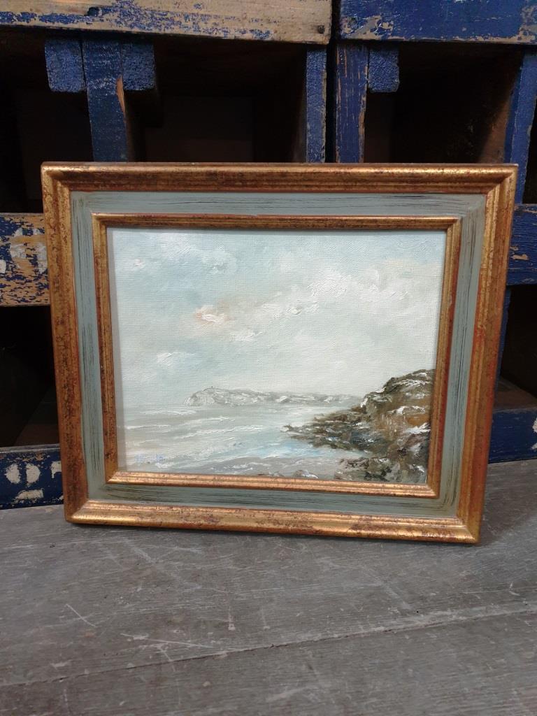 Table - Oil on canvas - Marine