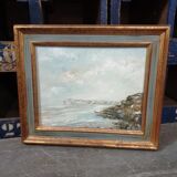 Table - Oil on canvas - Marine