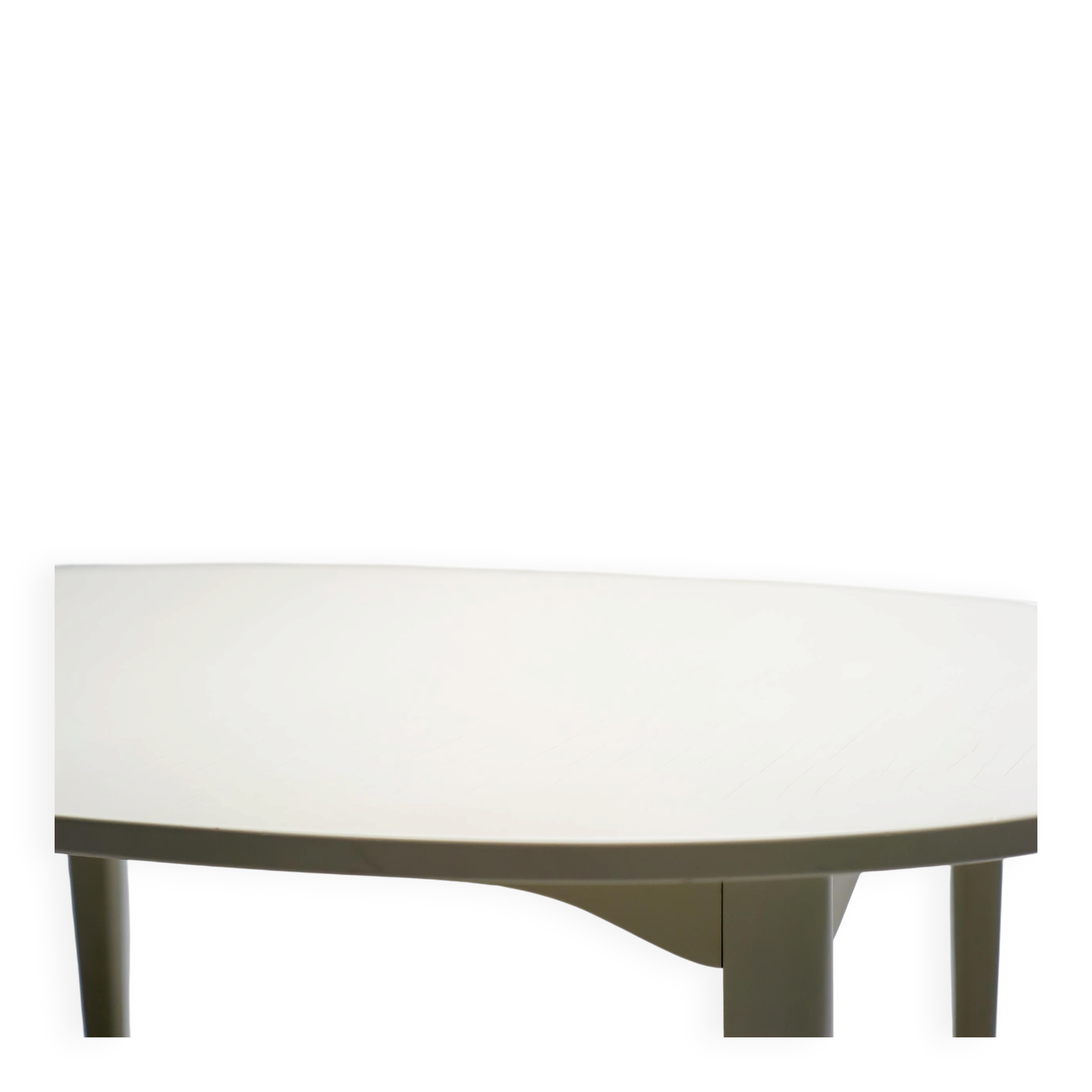 Table d'appoint blanche Carl Malmsten