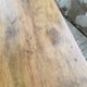 Cherry farmhouse table with spindle legs, 1950s