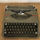 Ancient typewriter Hermes baby