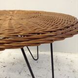 Rattan coffee table