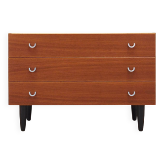Commode en teck, design scandinave, années 1970, fabrication : ÆJM Møbler