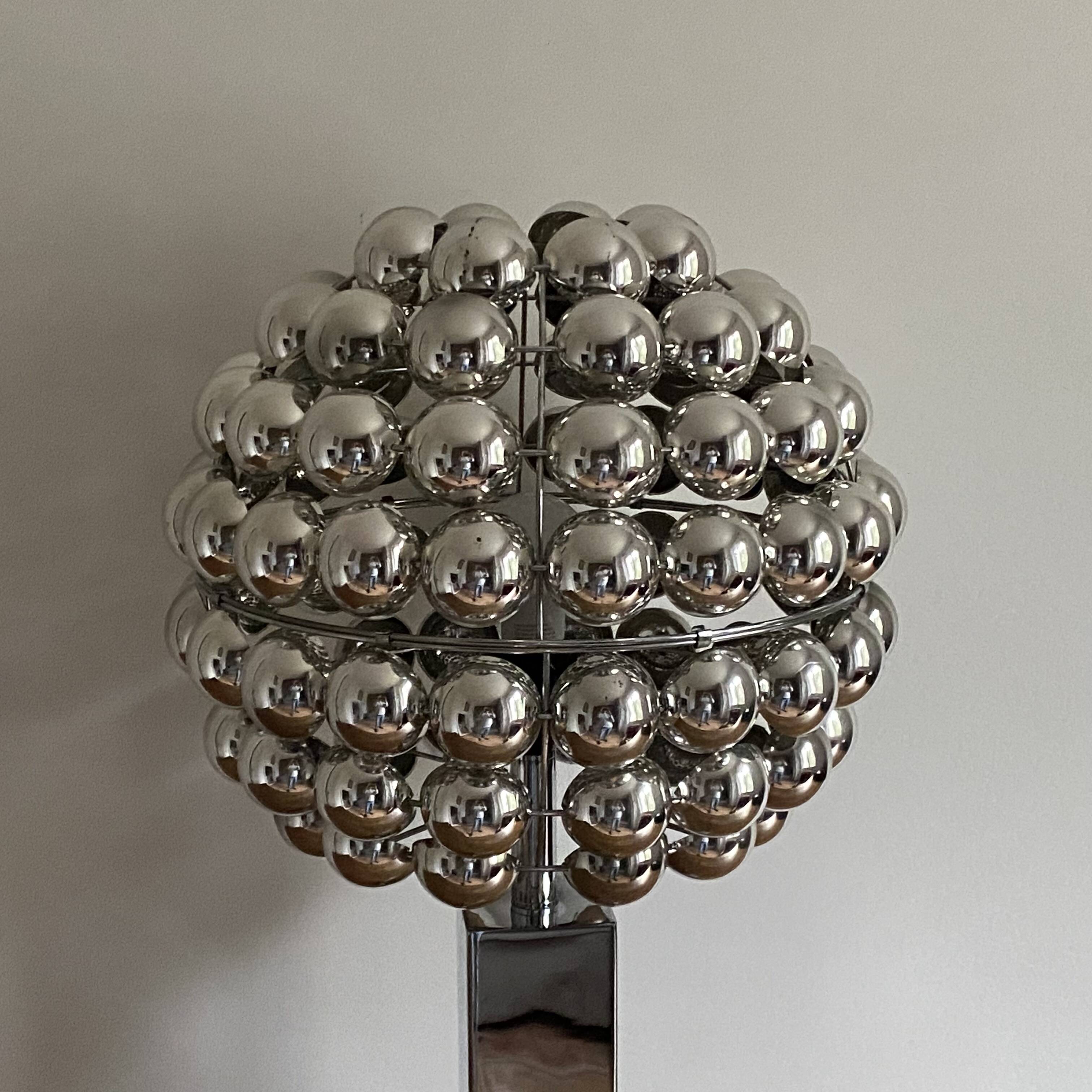 Space Age kinetic lamp. 1970.