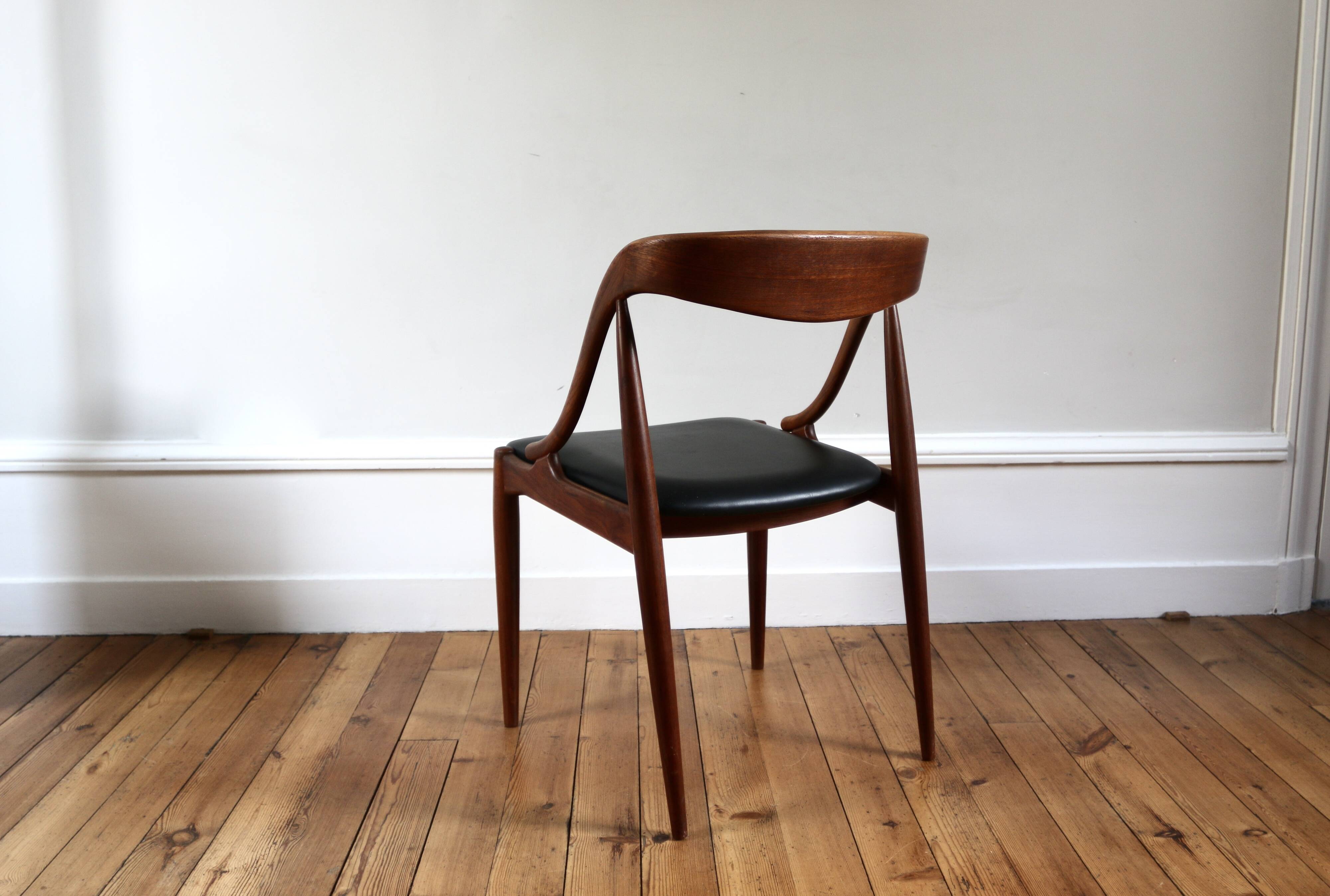 Vintage Scandinavian teak chair by Johannes Andersen, 1960