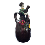 Handmade anthropomorphic pitcher