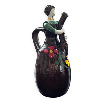 Handmade anthropomorphic pitcher