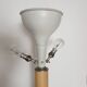 Italian silver bronze floor lamp 1970s