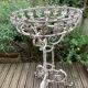 Ancienne jardinière corbeille sur pied fer forgé Orangerie fin XIXème