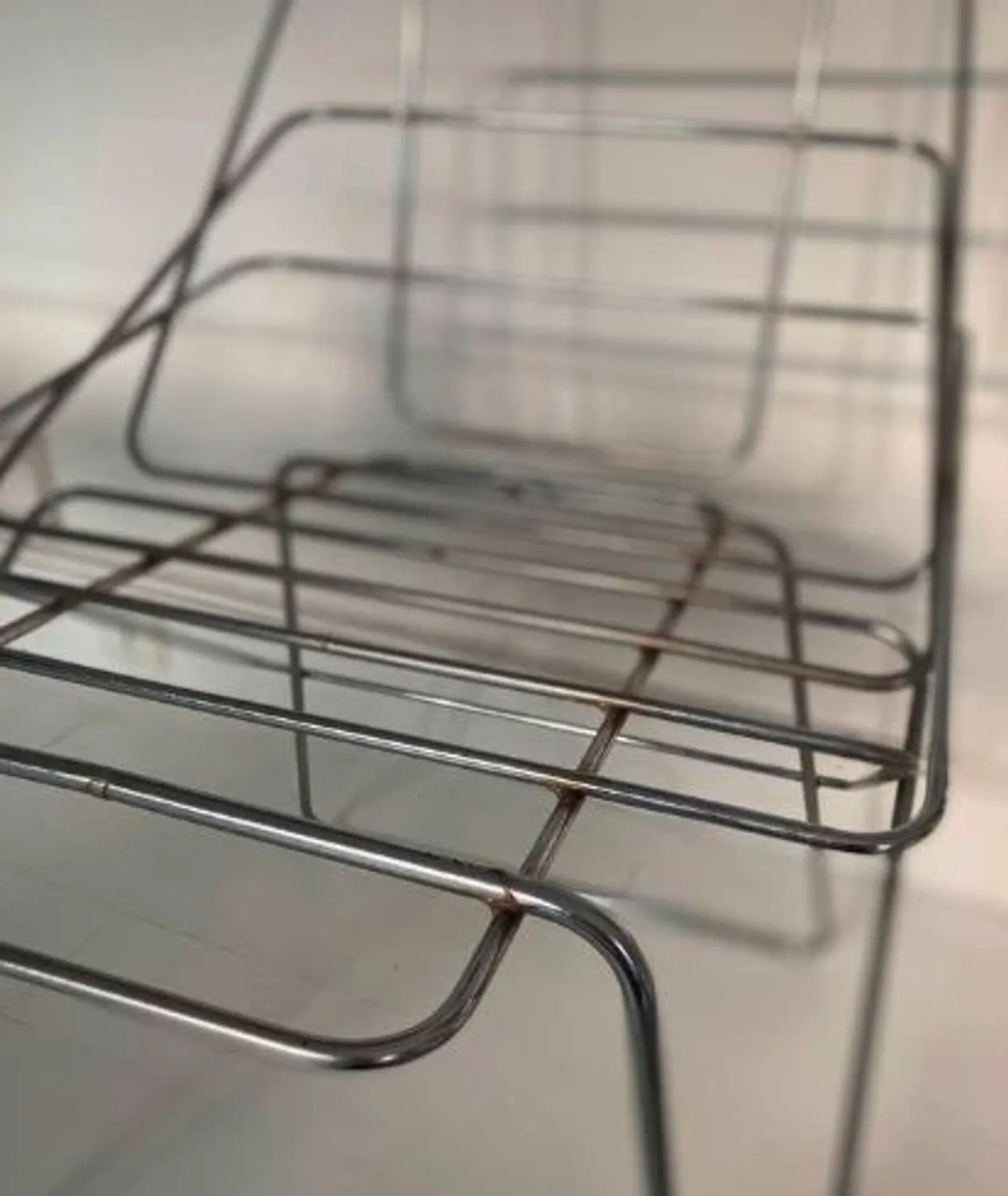 Chaise "Sof Sof"  de Enzo Mari. Fabriquée par Driade en 1972.