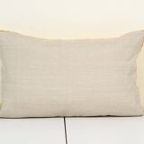 Silk ikat velvet pillow