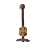 Old wall hook coat rack