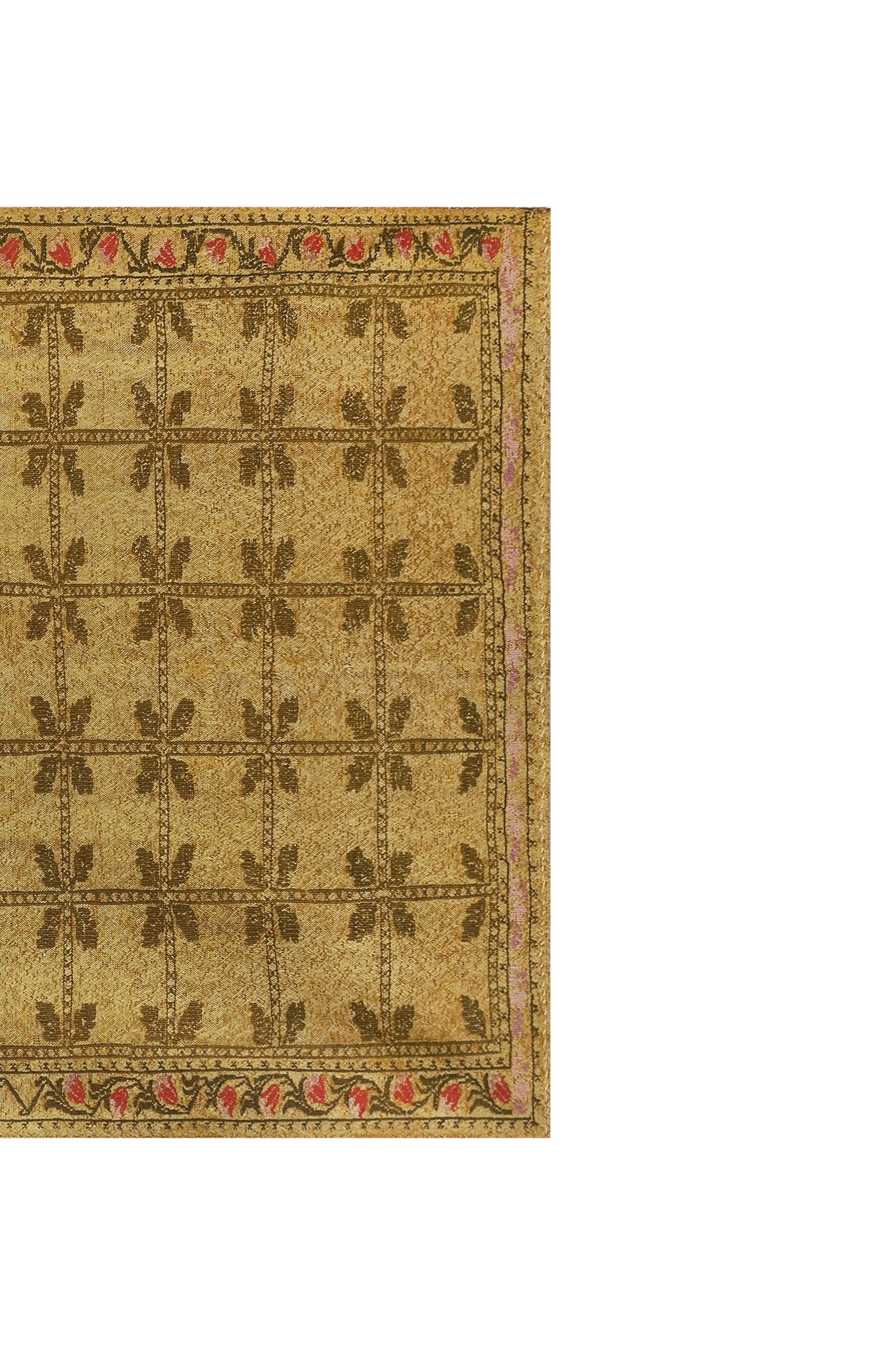 Vintage Turkish Oushak Handwoven Rug 148x210 cm