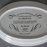 6 plates Gien raw vegetables the adventures of the gardener the collector