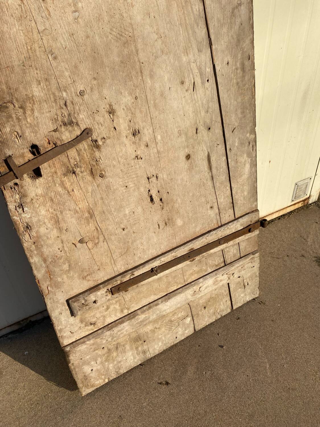 Interior oak farmhouse door